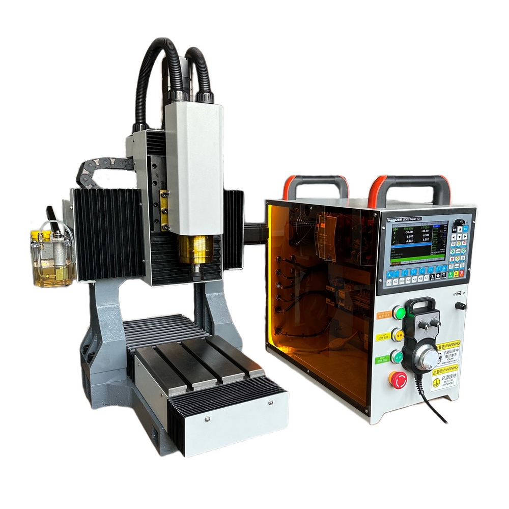 2015 gantry Cnc Engraving Milling Machine desktop Mini Mill Factory Manufacturer price wood routers 3 Axis er11 spindle motor